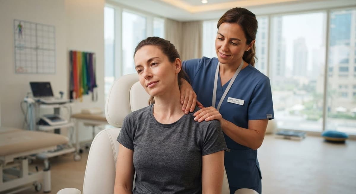 Physiotherapy for stress-related muscle tension in Dubai
