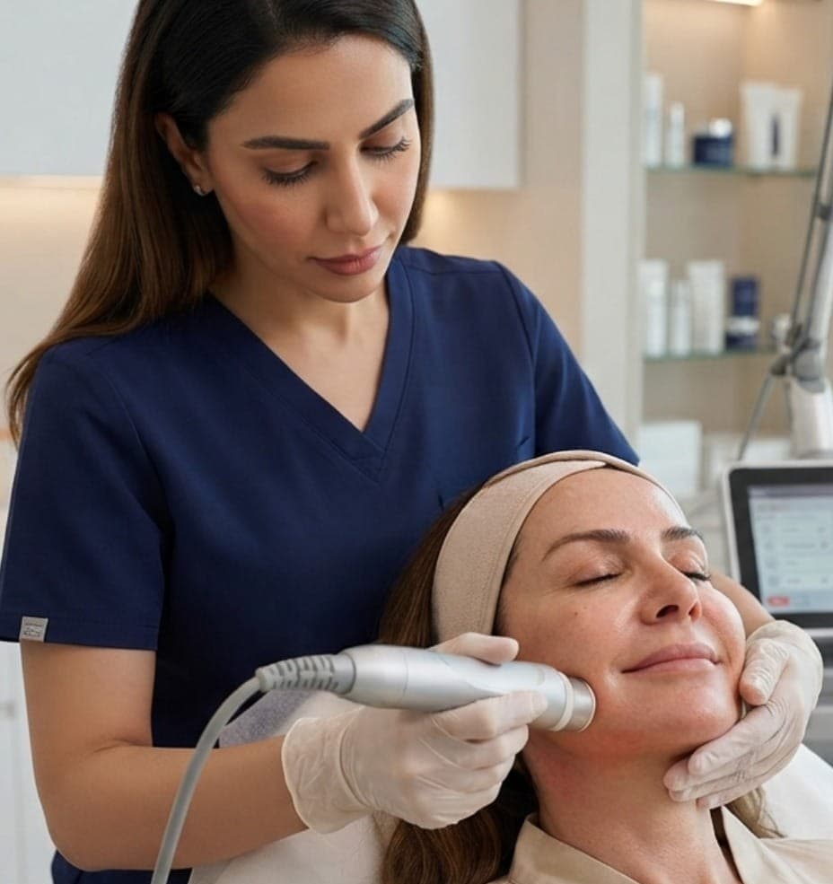 non-surgical facial skin tightening treatment Dubai