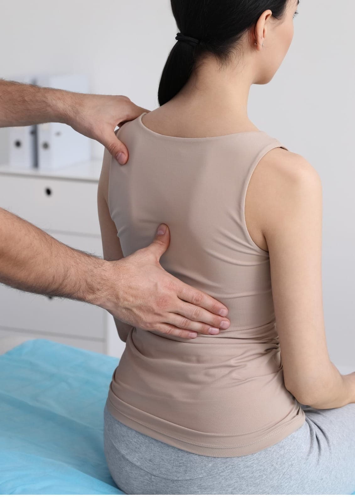 Scoliosis treatment provided by specialists to improve spinal alignment, posture, and overall mobility.
