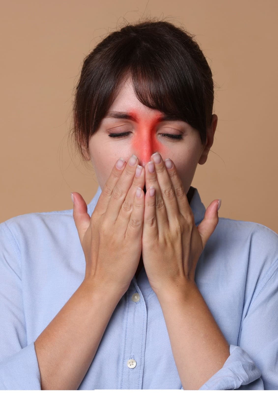 General physician diagnosing acute infection during a clinic visit, professional and attentive care, clean medical environment, no text
