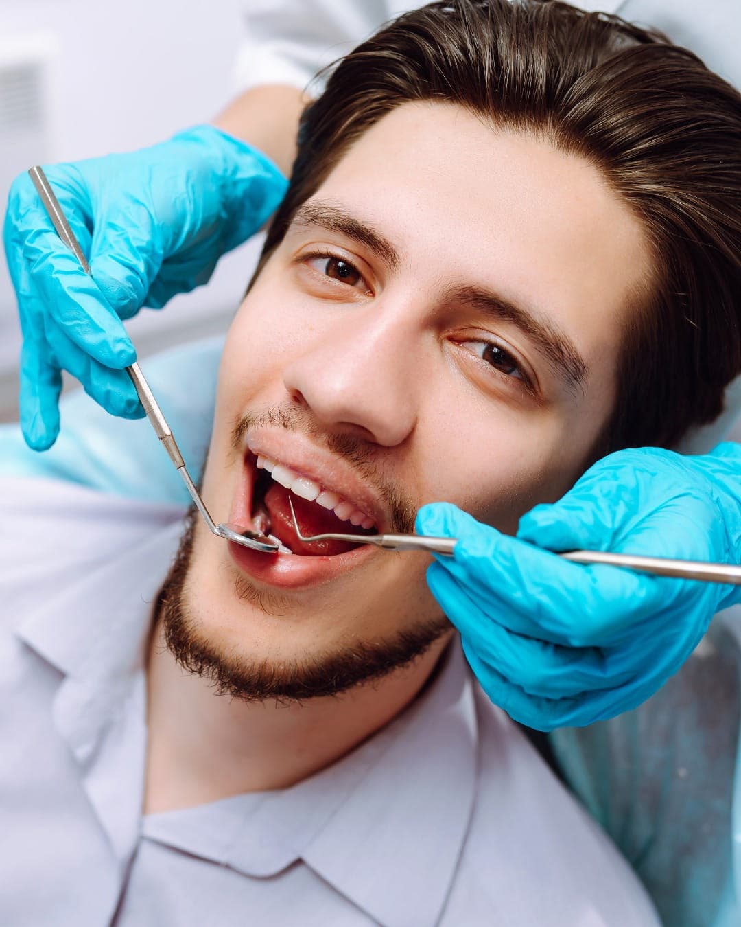 Esthetic dental consultation with Dr. Hirbod Gilandoust at RamaCare Polyclinic