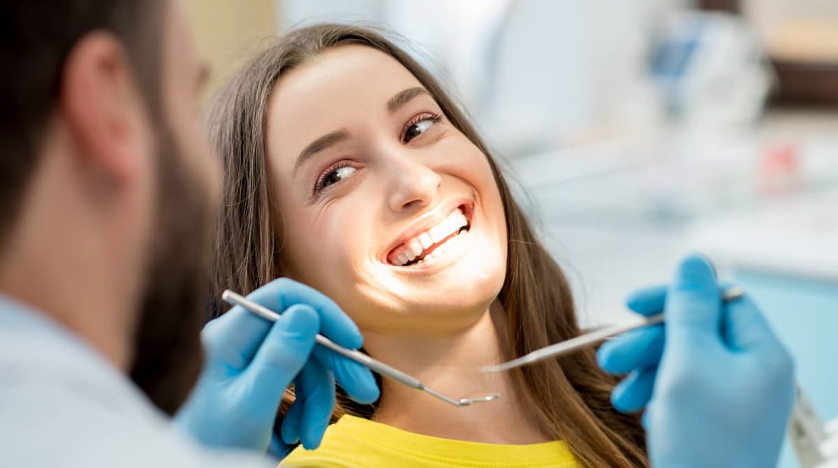 Modern dental treatment room at RamaCare Polyclinic Jumeirah