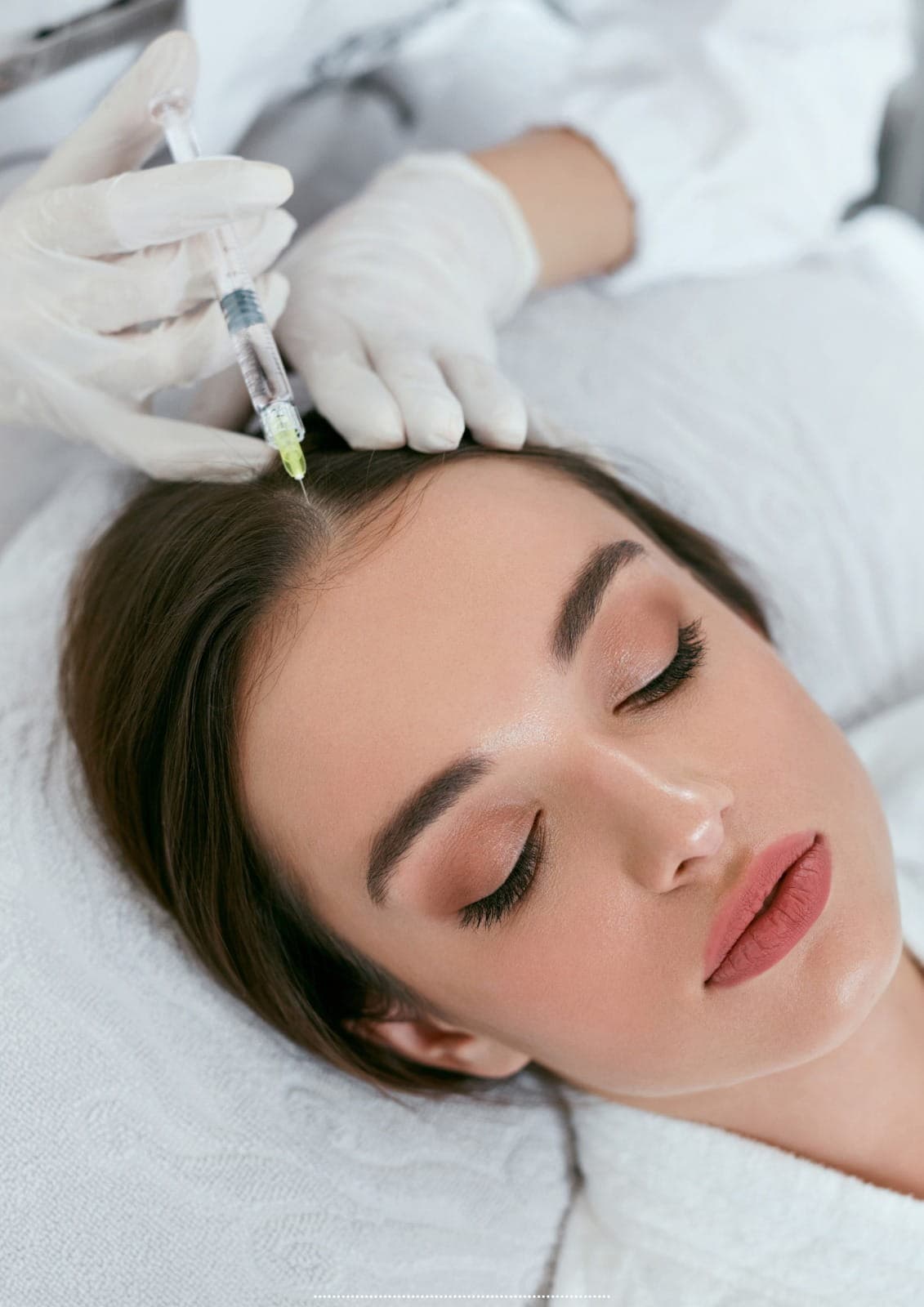 Hair growth treatment provided by specialists to stimulate hair follicles and promote healthy, natural hair regrowth.